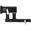 VEVOR Hitch Adapter, 1-1/4" to 2" Receiver Hitch Extender Extension, Trailer Hitch Riser with 4" Rise/Drop, 6-1/2" Extension Length, 4000 lbs Towing Capacity, Hitch Pins, Bolt and Nut Included, Black
