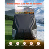 VEVOR Golf Cart Cover, Full Coverage 2+2/4 Passenger Golf Cart, 420D Waterproof Oxford Fabric Club Car Cover Fits Most Carts Club Car, Yamaha, EZGO, Honda, Silver-Coated Layer & Three Zipper Doors