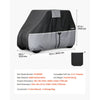 VEVOR Golf Cart Cover, Full Coverage 2+2/4 Passenger Golf Cart, 420D Waterproof Oxford Fabric Club Car Cover Fits Most Carts Club Car, Yamaha, EZGO, Honda, Silver-Coated Layer & Three Zipper Doors