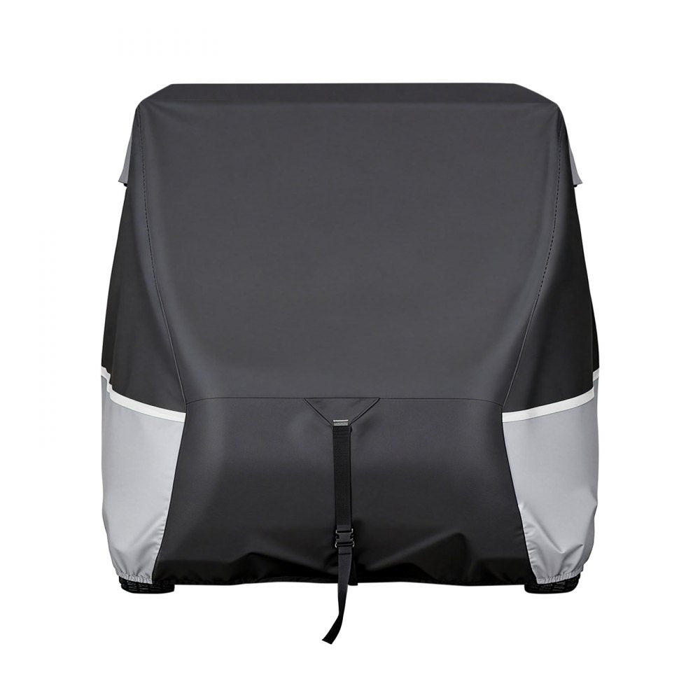 VEVOR Golf Cart Cover, Full Coverage 2+2/4 Passenger Golf Cart, 420D Waterproof Oxford Fabric Club Car Cover Fits Most Carts Club Car, Yamaha, EZGO, Honda, Silver-Coated Layer & Three Zipper Doors