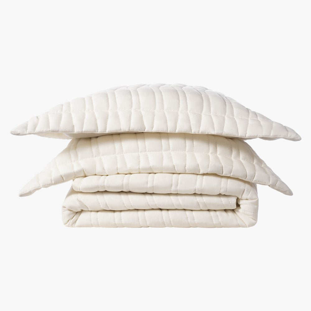 VEVOR King Quilt Set, 3-Piece Lightweight Comforter, Microfiber King Size Bedding Set, Beige Bedspreads with 1 Quilt and 2 Pillow Shams, Lightweight Bedspread Coverlet Bedding Set, for All Season