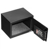 VEVOR 0.6 Cubic Feet Drop Safe, Drop Slot Safe Box with Password and Turn Knob, Heavy Duty Compact Cash Depository Box with a Front Lock Slot for Cash, Bank Slips, Jewelry, Documents, Bills, Black