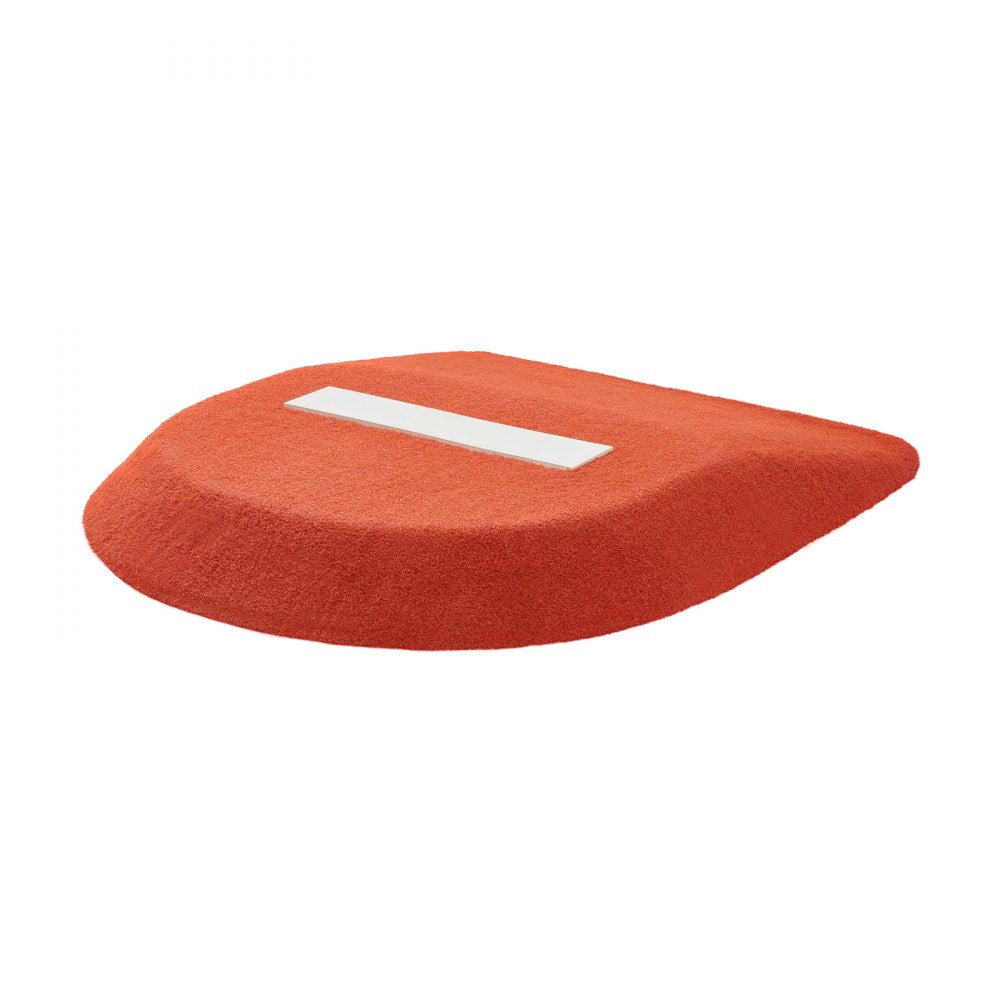 VEVOR Pitching Mound, Portable Baseball Game Mound, 42 in Indoor Outdoor Pitching Practice and Training Equipment, One-Piece Softball Pitching Aids with Antifade Turf and Pitching Rubber
