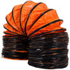 VEVOR 25FT PVC Flexible Duct Hosing for 12 INCH Utility Blower Exhaust Fan (12IN 25FT)
