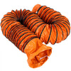 VEVOR 16 FT PVC Flexible Duct Hosing for 12 INCH Exhaust Fan (12IN 16FT)