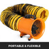 VEVOR 25ft Ducting Hose PVC Flexible Duct Hosing for 12inch Utility Blower, with Bag