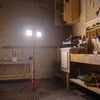 VEVOR LED Work Light with Stand, 10000 Lumen Dual-head LED Work Light with 27.6\"-68.1\" Adjustable and Foldable Tripod Stand, IP65 Waterproofed LED Tripod Work Light, with 5000 Kelvin Color Temperatu
