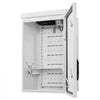 VEVOR Outdoor Electrical Box, Cold-Rolled Steel, Electrical Junction Box with Thermostat and Fan, Rain Hood, Ventilated Design, IP65 Waterproof Hinged Enclosure, Wall/Pole Mounted, 24 x 16 x 12 in