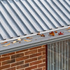 VEVOR Gutter Guard, 5 inch Width, Aluminum Leaf Filter DIY Gutter Cover, 52 PCS 208 ft Total Length, 0.157'' Hole Diameter & 0.02'' Thick Gutter Guards Fits Any Roof or Gutter Type