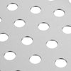 VEVOR Gutter Guard, 5 inch Width, Aluminum Leaf Filter DIY Gutter Cover, 52 PCS 208 ft Total Length, 0.157'' Hole Diameter & 0.02'' Thick Gutter Guards Fits Any Roof or Gutter Type