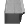 VEVOR Gutter Guard, 5 inch Width, Aluminum Leaf Filter DIY Gutter Cover, 52 PCS 208 ft Total Length, 0.157'' Hole Diameter & 0.02'' Thick Gutter Guards Fits Any Roof or Gutter Type