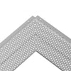 VEVOR Gutter Guard, 5 inch Width, Aluminum Leaf Filter DIY Gutter Cover, 13 PCS 52 ft Total Length, 0.157'' Hole Diameter & 0.02'' Thick Gutter Guards Fits Any Roof or Gutter Type