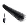 VEVOR Gutter Brush, 60 Feet Total Length 4.33 inch Diameter Gutter Cleaning Tools, Ground-Level Gutter Brush Leaf Guard for 5 Inch Gutters, Easily Clear roof Leaves and Debris, 20 Pack