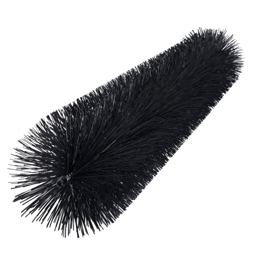 VEVOR Gutter Brush, 15 Feet Total Length 4.33 inch Diameter Gutter Cleaning Tools, Ground-Level Gutter Brush Leaf Guard for 5 Inch Gutters, Easily Clear roof Leaves and Debris, 5 Pack