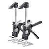 VEVOR Labor Saving Arm Jack, 2 PCS 330 lbs Bearing Capacity, Lifting up to 7.1", Metal Hand Lifting Jack Tool with Magnetic Level, Adjustable Height, for Door, Window, Furniture, Woodworking, Black