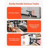 VEVOR Labor Saving Arm Jack, 2 PCS 440 lbs Bearing Capacity, Lifting up to 6.5", Metal Hand Lifting Jack Tool with Magnetic Level, 2 Adjustment Modes, for Door, Window, Furniture, Woodworking, Black