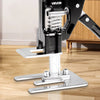 VEVOR Labor Saving Arm Jack, 2 PCS 440 lbs Bearing Capacity, Lifting up to 6.5", Metal Hand Lifting Jack Tool with Magnetic Level, 2 Adjustment Modes, for Door, Window, Furniture, Woodworking, Black