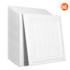 VEVOR Ceiling Tiles, 96-Pack 20 x 20 in, Drop Ceiling Tiles Premium Polystyrene Sheet, Easy Installation/ Cutting Plastic Glue-up Ceiling Tile, Basement Ceiling Covering for Home/Office Decoration