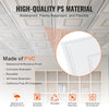 VEVOR Ceiling Tiles, 12-Pack 24 x 24 in, Drop Ceiling Tiles Premium PVC Sheet, Easy Installation/ Cutting Plastic Glue-up Ceiling Tile, Ceiling Covering for Home/Office Decoration, White Geometric
