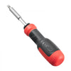 VEVOR Screwdriver Set, 13 in 1 Magnetic Multi Bit Mini Nut Driver Set, Phillips, Flat Head, Torx, Square Bits for Men, Manual Precision Repair Tool Kit for Sockets, Furniture, Home Appliances, Cars