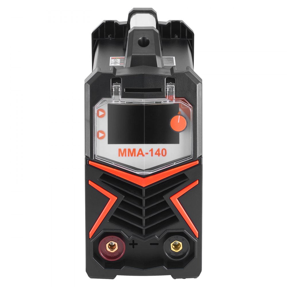 VEVOR MMA Welder, 140A 4-in-1 Welding Machine - MMA (Stick)/DC Pulse MMA/DC Pulse TIG/Lift TIG, 110 & 220V Dual Voltage Electric Welder with LED Display, Synergic Control, IGBT Inverter Hot Start
