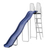 VEVOR Water Slide, Big 10 ft Outdoor Waterslide for Kids, Free Standing Pool Slide with Built in Adjustable Sprinkler and Climbing Ladder, Metal Plastic Playground Equipment, Platform for Backyard Fun