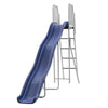 VEVOR Water Slide, Big 10 ft Outdoor Waterslide for Kids, Free Standing Pool Slide with Built in Adjustable Sprinkler and Climbing Ladder, Metal Plastic Playground Equipment, Platform for Backyard Fun