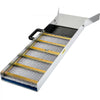 VEVOR Aluminum Alloy Sluice Box, Compact 36\" Mini Sluice Boxes for Gold, Lightweight Gold Sluice Equipment, Portable Sluice Boxes with Miner\'s Moss, River, Creek, Gold Panning, Prospecting, Dredging