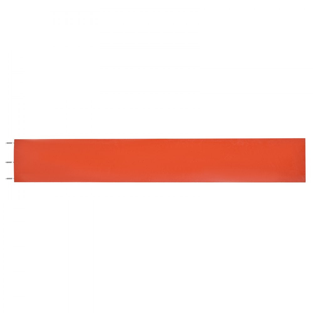 VEVOR Metal Drum Heater, 1200 Watt 10 inch Width, Pail Heating Band for 55 Gallon Barrel, 86-302℉ Adjustable Thermostat, High Efficiency Silicone Grease Keg Heater, FCC Listed Orange