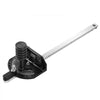 VEVOR Accurate Miter Gauge, Fits Slots 3/4'' x 3/8'', Crafted from Aluminum Alloy, Features 15 Adjustable Angle Stops, Spring-Loaded Plunger & Detachable Disc, Ideal for Woodwork & Table Saws