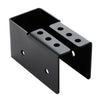 VEVOR Concealed Joist Hanger, 2x4 Inch Outdoor Concealed-Flange Joist Bracket with Screws, Steel Light Joist Hangers for 1.93 x 3.62 Inch / 49 x 92 mm Beam, Swing, Fence, Wooden Slides, 12 Pcs
