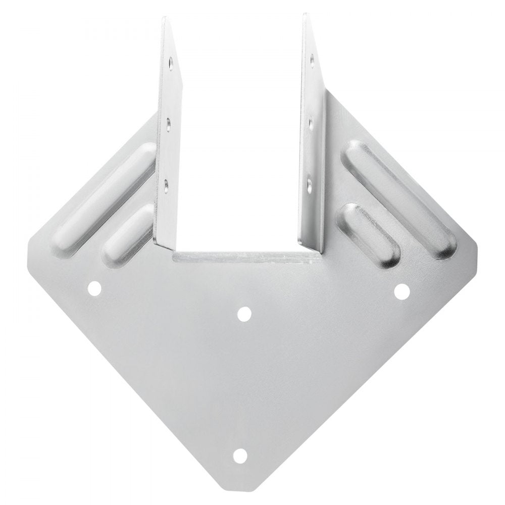 VEVOR Hurricane Ties for Rafter, Inner Size 5.31x1.57x2.48 in / 135x40x63 mm, Heavy Duty Hurricane Straps, Heavy Duty Rafter Ties Brackets Joist Hangers for Roof Beam Wooden Construction, 25 Pcs