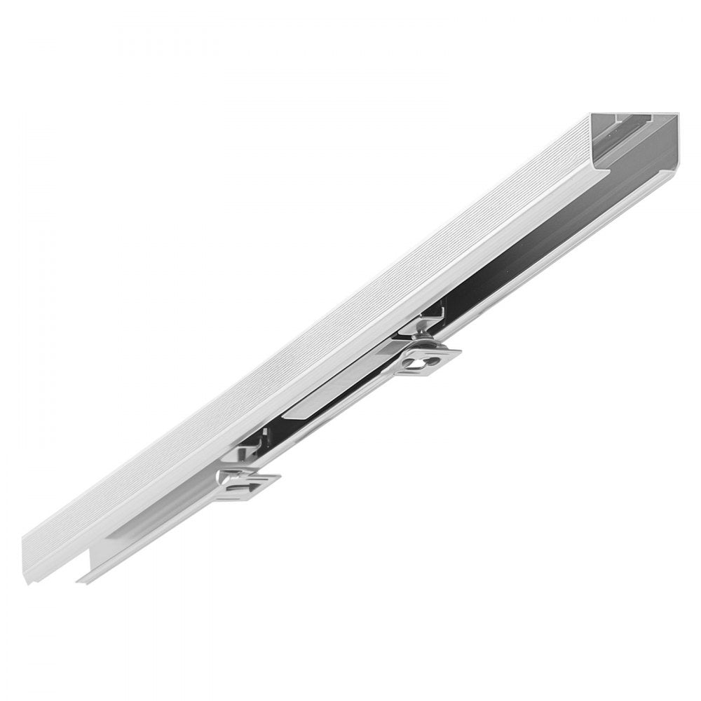 VEVOR Sliding Pocket Door Hardware Track Kit, 56.73" Pocket Door Track Kit with Soft Close Mechanism for Smooth and Quiet Sliding, Easy to Install, for 1" to 1 3/4" Thickness 30" Width Single Door