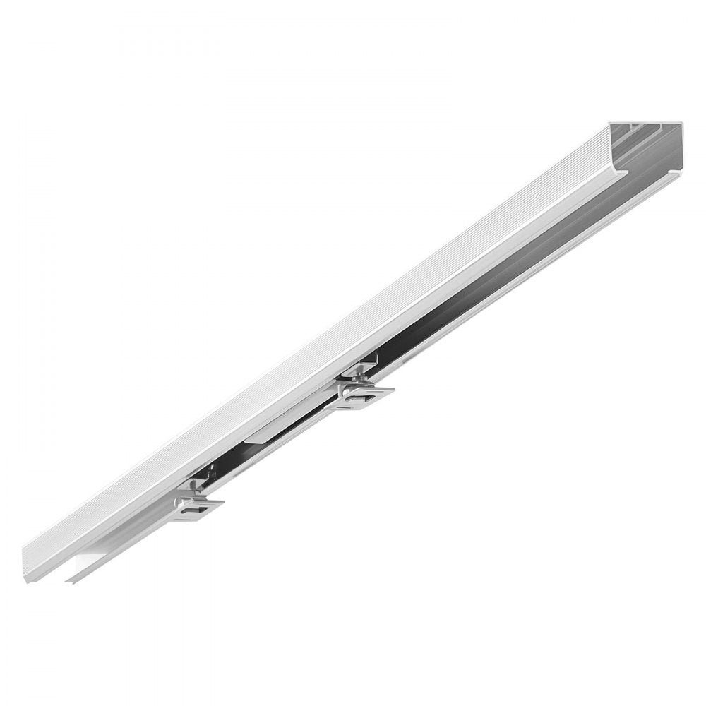 VEVOR Sliding Pocket Door Hardware Track Kit, 68.74" Pocket Door Track Kit with Soft Close Mechanism for Smooth and Quiet Sliding, Easy to Install, for 1" to 1 3/4" Thickness 36" Width Single Door