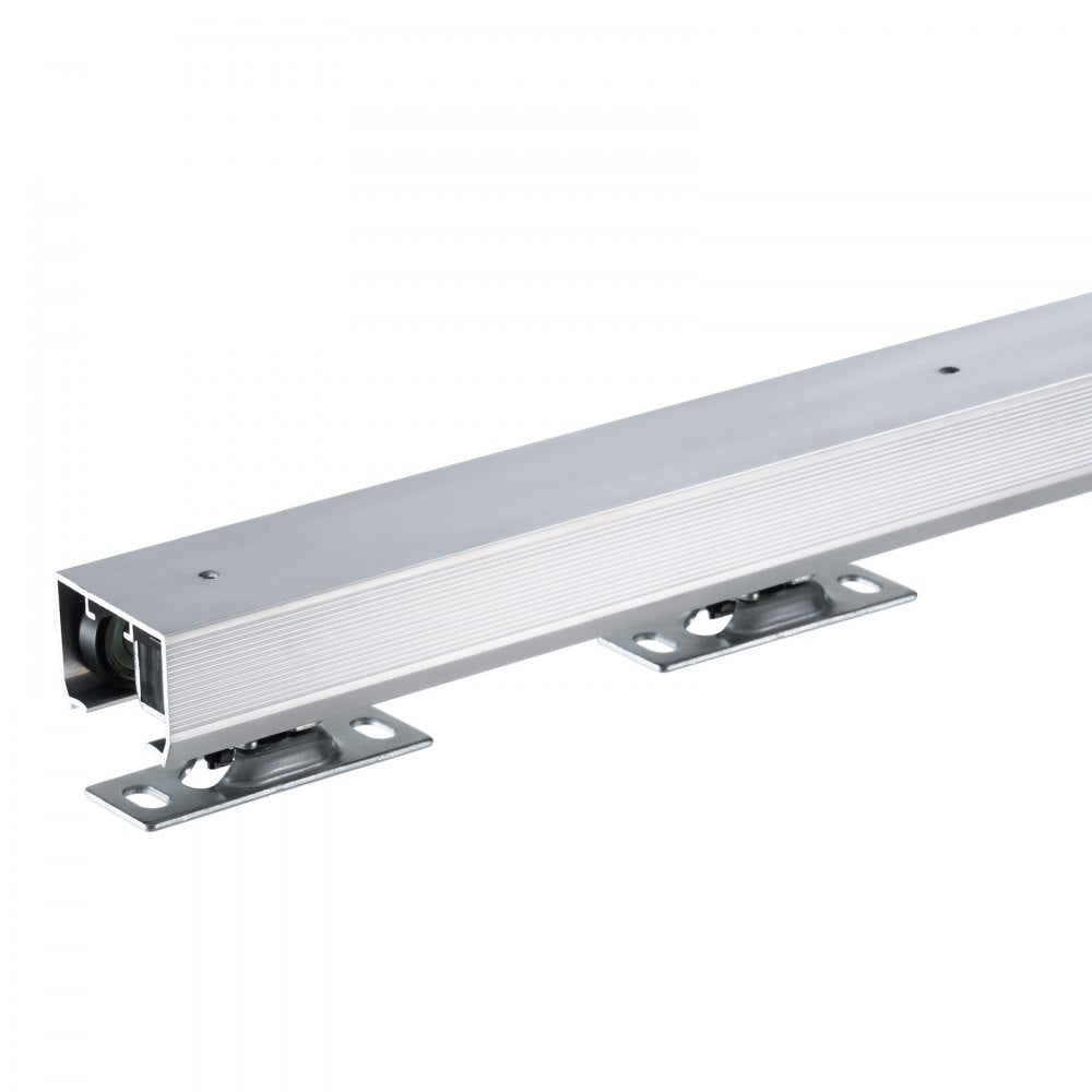 VEVOR Sliding Pocket Door Hardware Track Kit, 5.73 ft Heavy Duty Pocket Door Hardware Kit, Commercial Grade Pocket Door Hardware and Track Set for 24"-36" Wide Single Door, Smoothly and Easy to Install