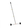 VEVOR Magnetic Sweeper with Wheels, 17 inch, 10 lbs Load Capacity, Lightweight Magnetic Pickup Sweeper with Adjustable Handle, Pick Up Nails and Screws, Easy Cleanup for Garages, Roofing Projects