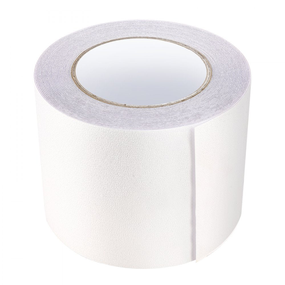 VEVOR Anti-Slip Tape, 30 FT x 4 inch Transparent Non-Slip Grip Tape for Indoor & Outdoor Use, Ultra-Clear Non Skid Traction Treads for Bathrooms Boats Stairs Pools, Safe & Comfortable for Bare Feet