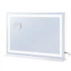 VEVOR  Large Vanity Mirror with Lights, Three Color Lighting Modes, Lighted Makeup LED Mirror,5X Magnification,USB Port,Smart Touch Control,Desktop Wall-Mounted (31.5x21.7 in, White)