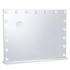 VEVOR Hollywood Vanity Mirror With Lights, Dimmable Bulbs &3 Color Lighting Modes, Makeup Mirror w/ Detachable 5X Magnification,USB Port,Type C,Smart Touch Control,Desktop Wall-mount( 31.5x23.6in, White)