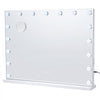 VEVOR Hollywood Vanity Mirror With Lights, Dimmable Bulbs &3 Color Lighting Modes, Makeup Mirror w/ Detachable 5X Magnification,USB Port,Type C,Smart Touch Control,Desktop Wall-mount( 31.5x23.6in, White)