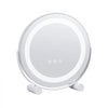 VEVOR 12” Vanity Mirror With Lights, LED Makeup Mirror 3 Color Lighting Modes, with 5X Magnification Mirror, Smart Touch Control, 360°Rotation,Round Lighted Makeup Mirror for Bedroom Tabletop (White)