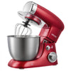 VEVOR 4.2 Qt Tilt Head Stand Mixer 400W Electric Dough Mixer, 6 Speeds Food Kitchen Mixer with Stainless Steel Bowl, Splash Guard, Dough Hook, Whisk, Beater, for Baking Mixing Whipping