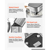VEVOR 7.4 Qt Tilt Head Stand Mixer 500W Electric Dough Mixer, 6 Speeds with Pulse Food Kitchen Mixer with Stainless Steel Bowl, Splash Guard, Dough Hook, Whisk, Beater, for Baking Mixing