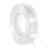 VEVOR Double Sided Tape Heavy Duty, 16 ft Long Nano Mounting Tape, Strong Adhesive & Reusable, Clear Two Sided Wall Tape, Removable Poster Picture Hanging Strips for Home, Office, Car, Outdoor Use