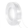VEVOR Double Sided Tape Heavy Duty, 16 ft Nano Mounting Tape( 3 Pack), Strong Adhesive & Reusable, Clear Two Sided Wall Tape, Removable Poster Picture Hanging Strips for Home Office Car Outdoor Use