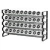 VEVOR Spice Rack Organizer for Cabinet, Spice Organizer with 36 Empty Spice Jars, Lids, Spice Labels, and Funnel Complete Set, Seasoning Organizer for Countertop, Kitchen, Pantry, Cupboard, 18x11 in