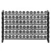 VEVOR Spice Rack Organizer for Cabinet, Spice Organizer with 72 Empty Spice Jars, Lids, Spice Labels, and Funnel Complete Set, Seasoning Organizer for Countertop, Kitchen, Pantry, Cupboard, 23x16 in