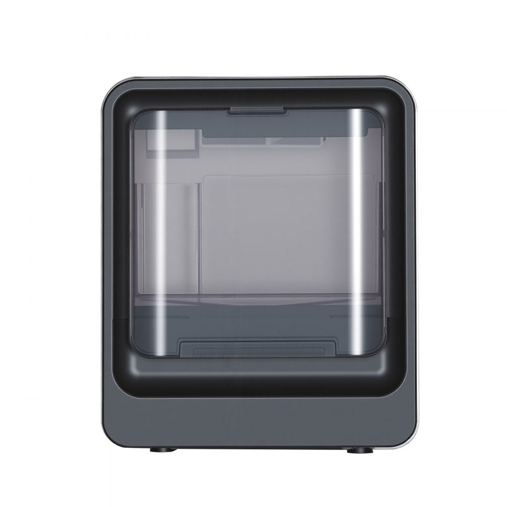 VEVOR Countertop Ice Maker, 33 lbs per Day, Self-Cleaning Portable Machine with Scoop, Drawer-Style Ice Access, Nugget Ice-Making Machine with Chewable Ices for Home, Kitchen, Office, Bar & Party