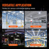 VEVOR LED Canopy Light, 150W, 16500LM 5000K Daylight Commercial Industrial Outdoor Canopy Light, 12.4" x 12.4" Surface Mount Ceiling Lighting for Gas Station Warehouse Garage Street Shop Hotel, IP65