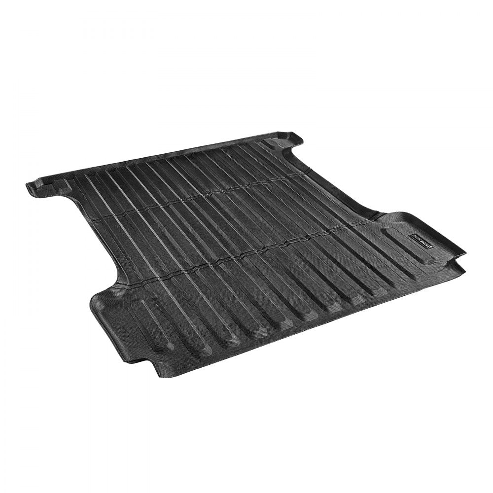 VEVOR Truck Bed Mat, Compatible with 2019-2024 Dodge Ram1500, TPE Truck Bed Liner Mat Fits for 5.6 FT Bed, Thick and Heavy-Duty Bed Mat Car Accessories for All-Weather Protection, Prevent Slipping